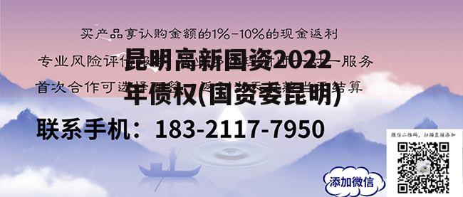 昆明高新国资2022年债权(国资委昆明)