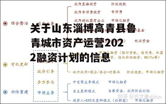 关于山东淄博高青县鲁青城市资产运营2022融资计划的信息