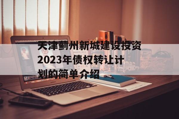 天津蓟州新城建设投资2023年债权转让计划的简单介绍