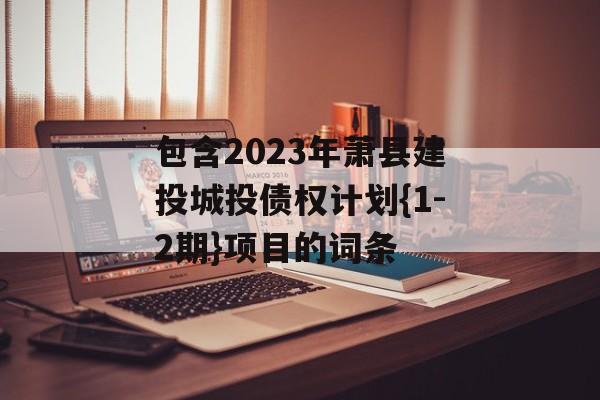 包含2023年萧县建投城投债权计划{1-2期}项目的词条
